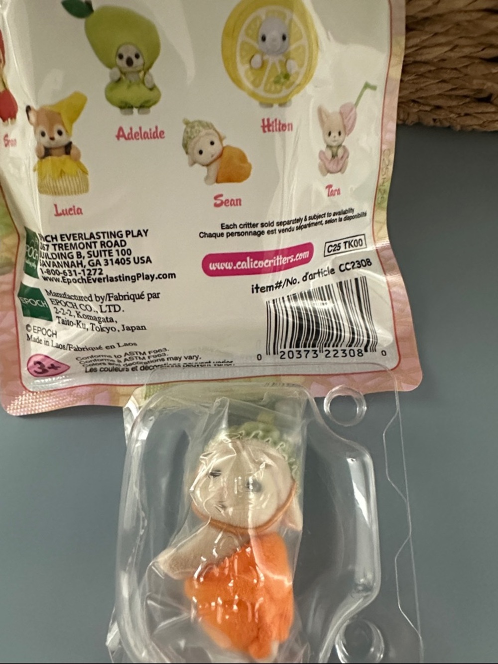 NWT Calico Critters Lamb Fruity Babies Series 3 Blind Bag - Picture 2 of 3